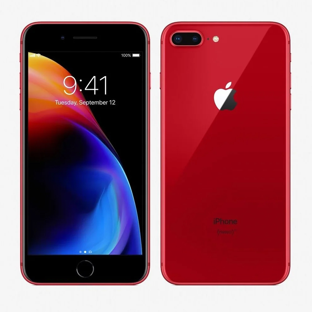 Apple iPhone 8 Plus 64GB - (PRODUCT) Red image number 2